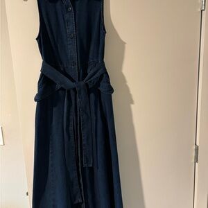 Banana Republic Factory denim Maxi Dress